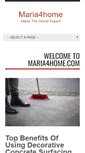 Mobile Screenshot of maria4home.com